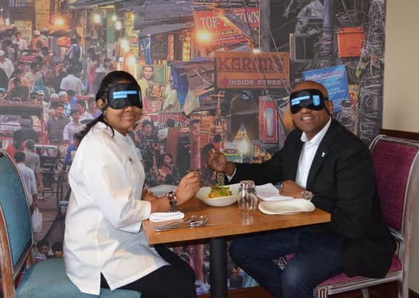TASTE TEST: Diners will eat blindfolded to raise money for Guide Dogs for the Blind.