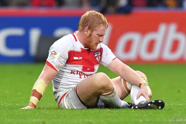 England's James Graham.