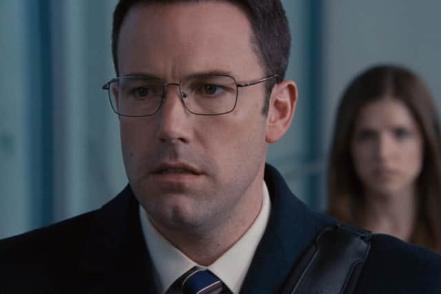 Undated Film Still Handout from The Accountant. Pictured: Ben Affleck as Chris Wolff and Anna Kendrick as Dana Cummings. See PA Feature FILM Reviews. Picture credit should read: PA Photo/Warner Bros. WARNING: This picture must only be used to accompany PA Feature FILM Reviews.