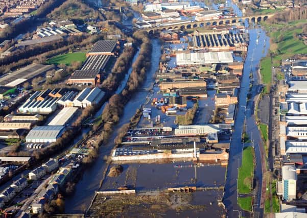 The Kirkstall Road area of Leeds was badly damaged by the winter floods