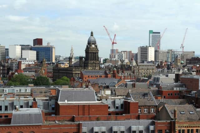 Leeds skyline, Leeds Town Hall, Leeds business.7th September 2016.Picture : Jonathan Gawthorpe
