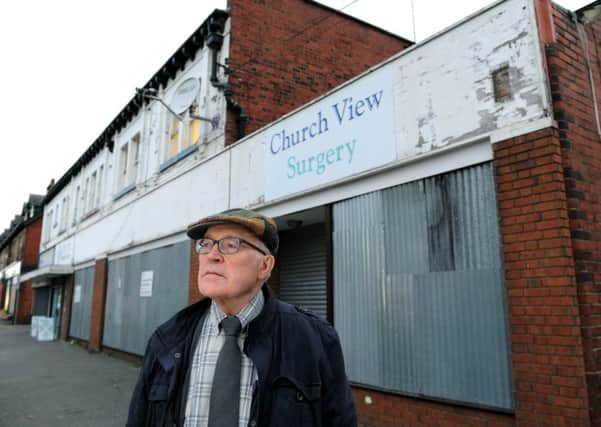 Controversial plans to transform a former doctor's surgery into a Wetherspoons pub in the Cross Gates area of East Leeds are being opposed by a resident's group. Chair of Cross Gates Watch Residents Association Eamonn Judge, at the site on Austhorpe Road.
3rd November 2016.
Picture : Jonathan Gawthorpe