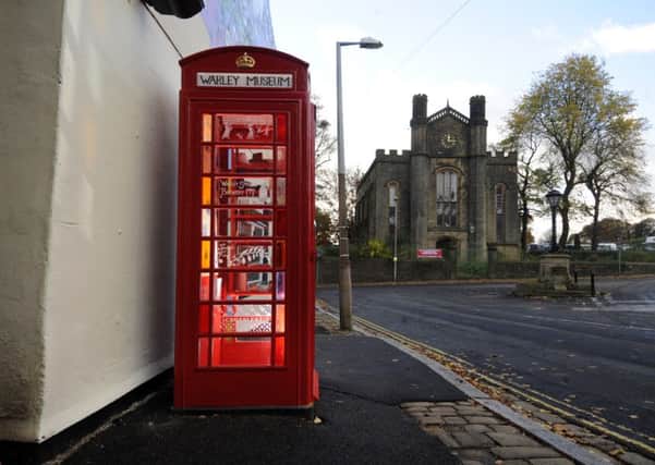 A telephone box at Warley, Halifax, has been turned into a museum after it was adopted by the community.