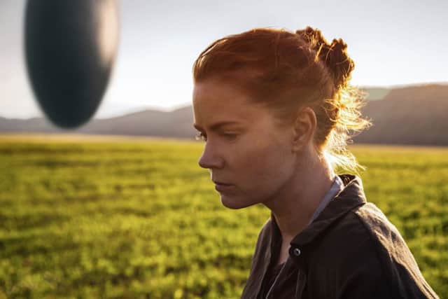 Undated Film Still Handout from ARRIVAL. Pictured: Louise Banks (Amy Adams). See PA Feature FILM Reviews. Picture credit should read: PA Photo/Paramount Pictures/Jan Thijs. WARNING: This picture must only be used to accompany PA Feature FILM Reviews.