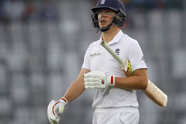 England's Gary Ballance failed to make double figures in four innings in Bangladesh. (AP Photo/ A.M. Ahad)