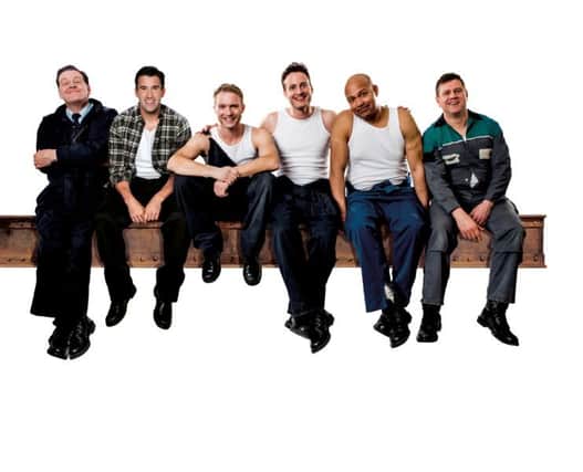 CAST: The stars of the stage version of The Full Monty.