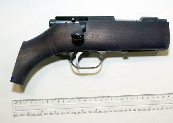 Undated West Yorkshire Police handout photo of a shotgun that was presented in evidence during the trial of Thomas Mair, who is accused of the terror-related murder of Labour MP Jo Cox. PRESS ASSOCIATION Photo. Issue date: Monday November 14, 2016. Mair, 53, allegedly shot and stabbed the 41-year-old outside her constituency surgery in Birstall, near Leeds, on June 16. PRESS ASSOCIATION