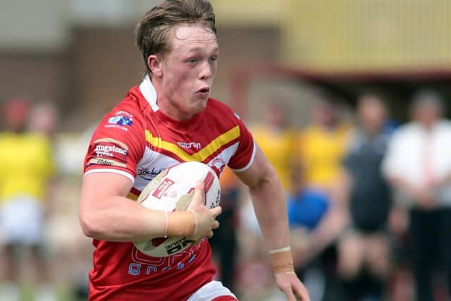 Cory Aston made the leap from Sheffield Eagles to Leeds Rhinos this season (Picture: Glenn Ashley)
