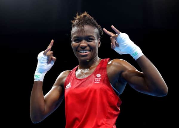 Nicola Adams, who this summer won her second Olympic gold medal.