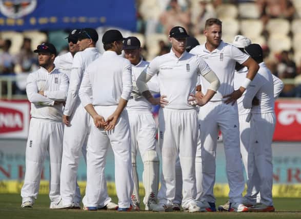 England face a long battle to save the second Test (AP Photo/Aijaz Rahi)