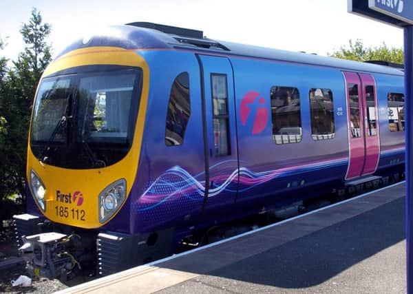 A small fire broke out on a TransPennine Express service today