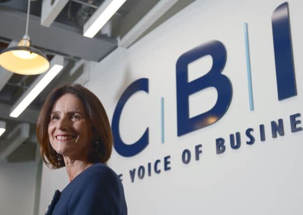 New CBI Director-General Carolyn Fairbairn poses for portraits at the CBI offices in London.