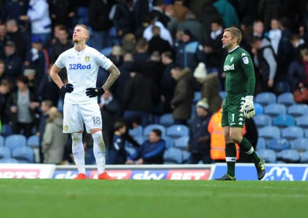 .
Leeds United's Pontus Janson and Rob Green at full-time.

 (Picture: Jonathan Gawthorpe)