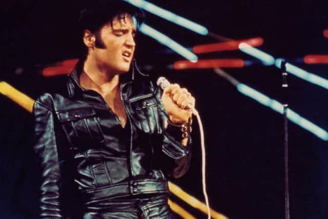 Elvis Presley from the 68 Comeback Special. Picture: Elvis Presley Enterprises