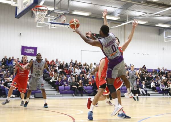 Jermaine Sanders scored 31 points in the loss to Newcastle Eagles (Picture: Kieron Nevison)