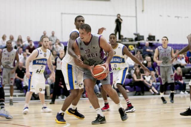 Rob Marsden scored 11 points for the Force against Newcastle Eagles.
