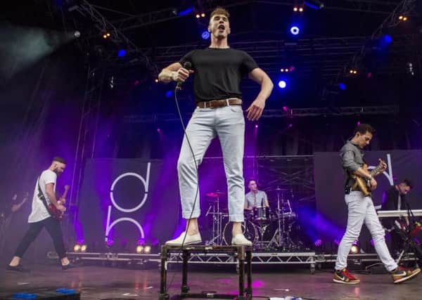 Don Broco at the Slam Dunk Festival in Leeds in 2015.
