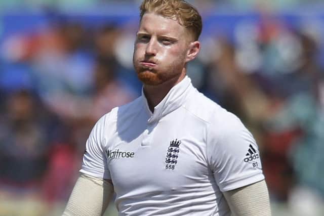 England's Ben Stokes