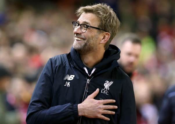 RESPECTFUL: Liverpool boss Jurgen Klopp.