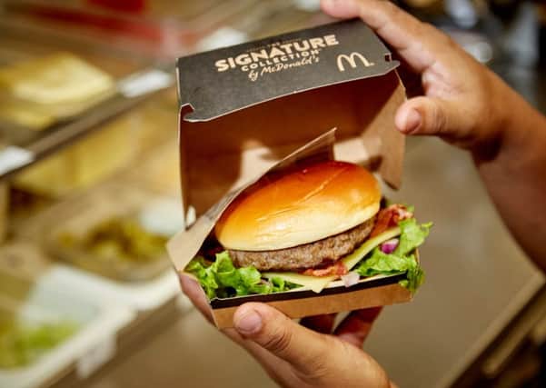 INTRODUCING THE SIGNATURE COLLECTION FROM McDONALDS 

UK pilot for launch of new premium burgers available in three great flavours  The Classic, The BBQ and The Spicy available at 28 restaurants in the UKy