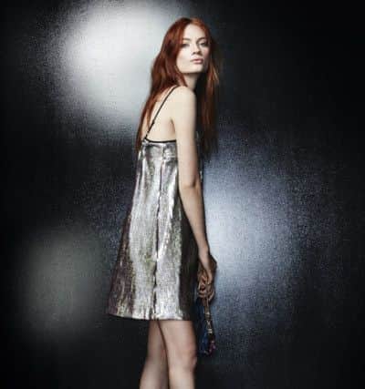 Sequin slip dress, Â£38, from a selection at River Island.