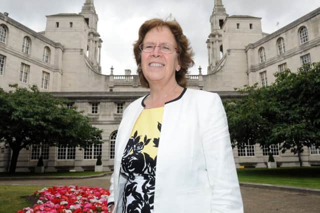 Coun Judith Blake leader Leeds City Council 22nd june 2015  story Neal Hudson