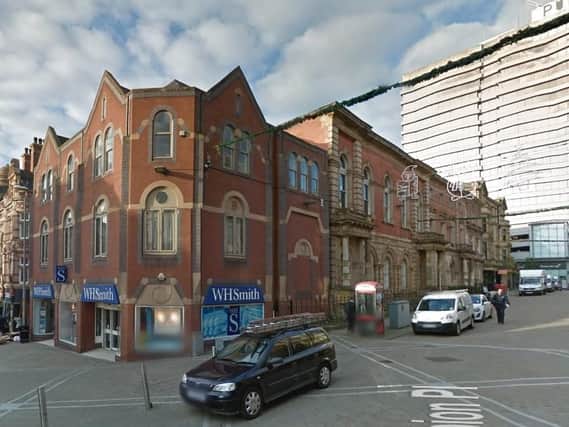 The WH Smith where the call was made. Photo: Google