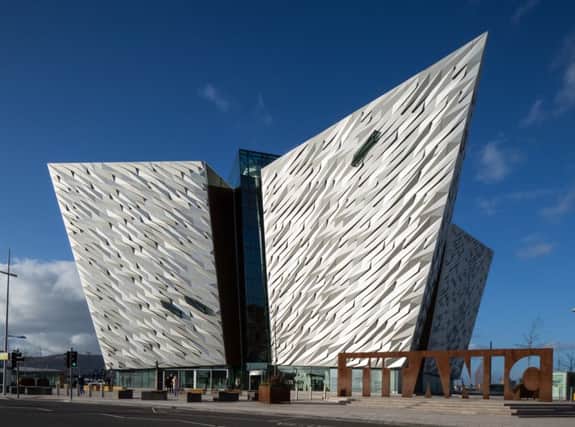The Titanic museum in Belfast.