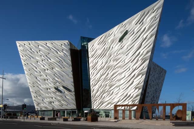 The Titanic museum in Belfast.