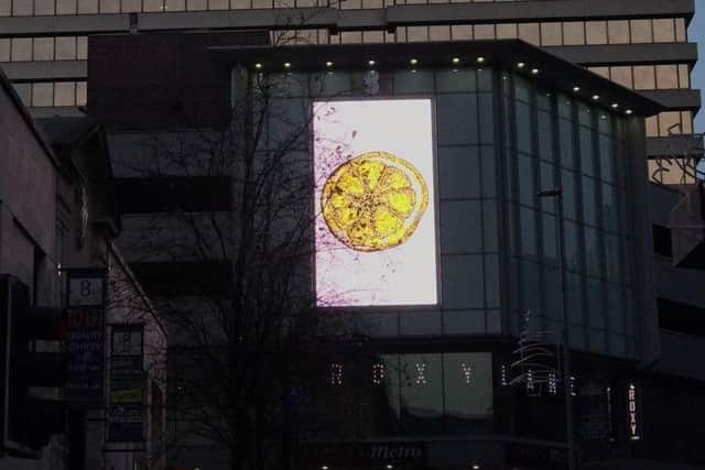 The poster which has appeared. Photo: @furniss1991/Twitter