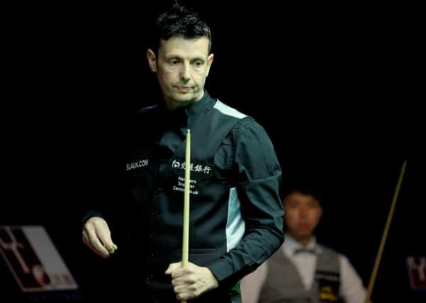 Leeds snooker player Peter Lines who has benefitted from improved surroundings at the Northern Snooker Centre in Leeds.