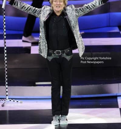 Sir Rod Stewart at First Direct Arena, Leeds. Picture: Steve Riding