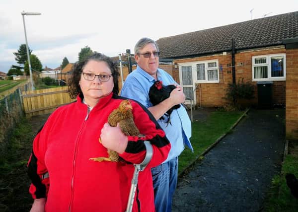 Caroline and Michael Graham-Young are being threatened with eviction for keepung too many animals in there home at Micklefield, near Garforth.....7th December 2016 ..Picture by Simon Hulme