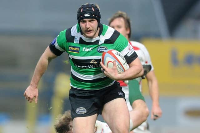 Yorkshire Carnegie's Steve McColl