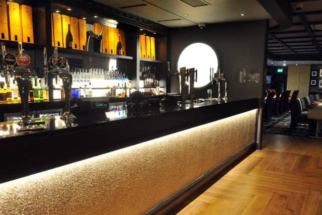 Stylish new bar areas are part of the revamp at Grosvenor Casino Leeds Westgate