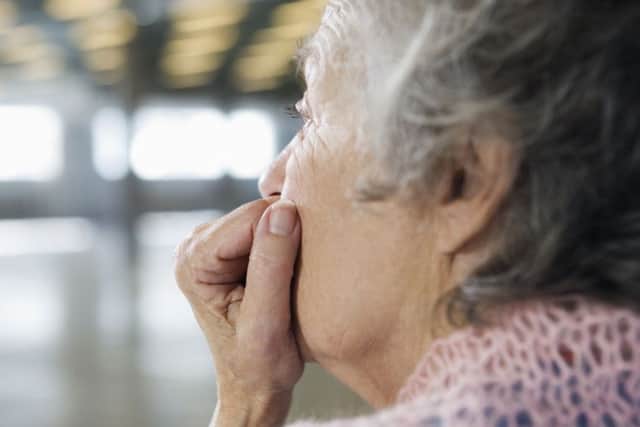 SORROW: Christmas can be an incredibly lonely time for some.