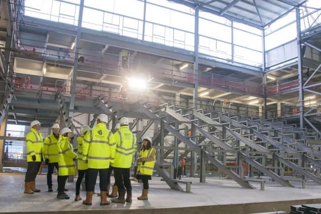 White Rose Shopping Centre is ending 2016 on a high note by celebrating the Topping Out of the schemes transformative 65,000 sq. ft. leisure extension.