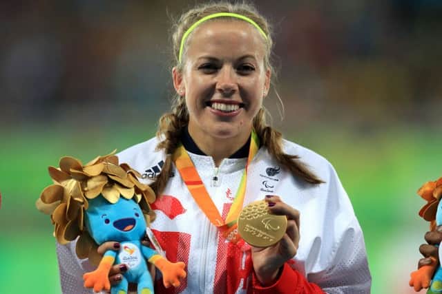 Hannah Cockroft.
