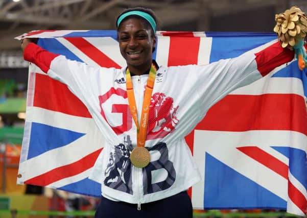 Kadeena Cox, who won two golds in the Rio Paralympics
