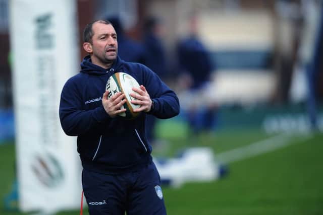 CHUFFED: Carnegie head coach, Bryan Redpath. Picture : Jonathan Gawthorpe