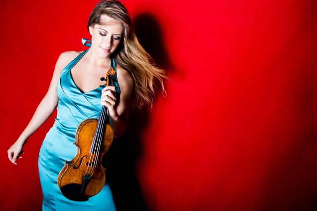 MUSICAL YOUTH:  Violinist Francesca Dego.