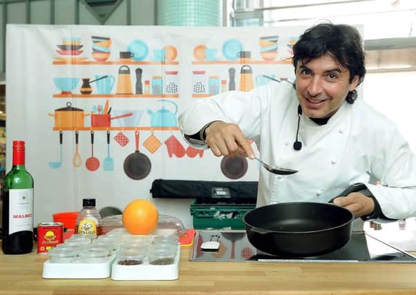 Celebrity chef Jean-Christophe Novelli.