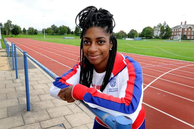 Paralympian Kadeena Cox. Picture James Hardisty.