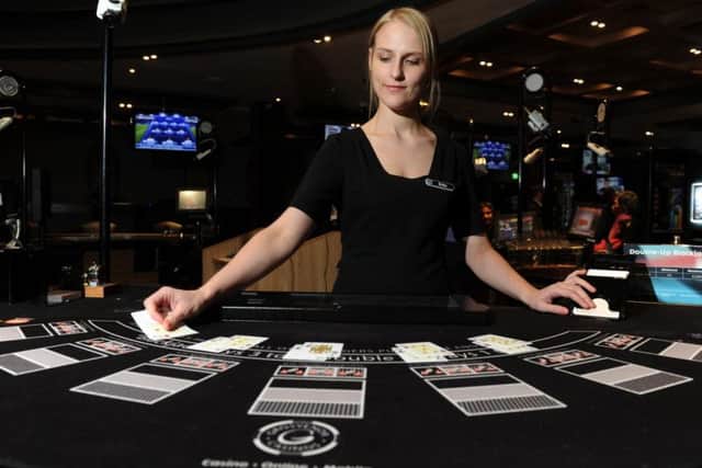 Lady luck Erika Grafman was dealt a winning hand with croupier training at Grosvenor Casino Leeds Westgate.