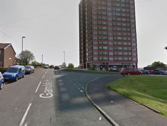 The incident took place on Gamble Hill Drive, Bramley. Photo: Google