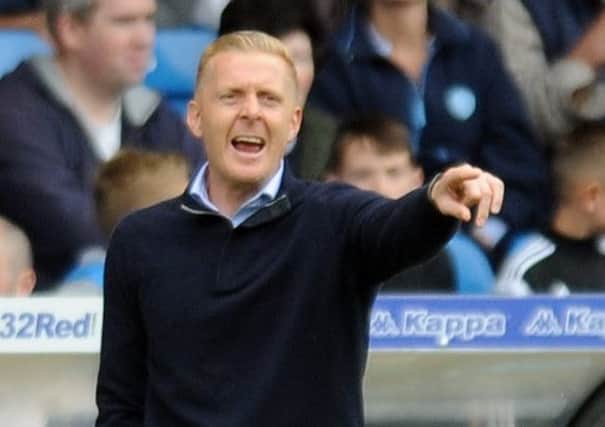 Leeds United head coach Garry Monk, who has deflected some of the promotion pressure away from his players.