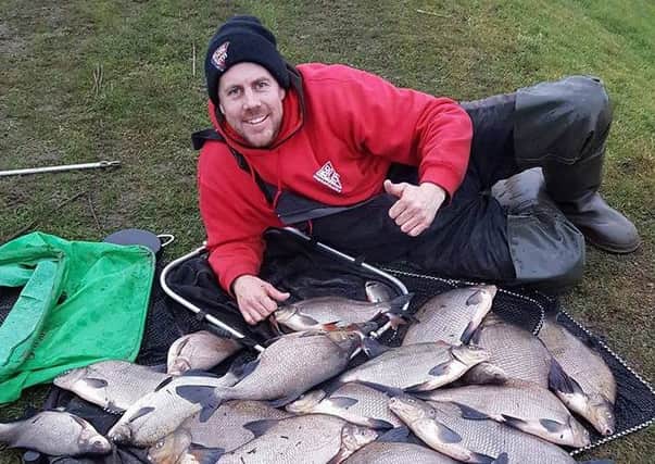 Paul Hardy with his stunning catch of tidal Ouse bream at Nayburn Lock.
