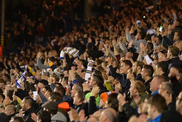 Leeds United's crowd