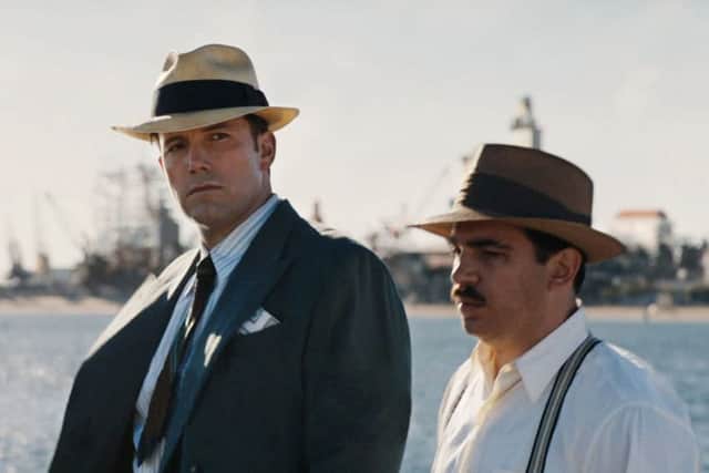 Undated Film Still Handout from Live By Night. Pictured: Ben Affleck as Joe Coughlin and Chris Messina as Dion Bartolo. See PA Feature FILM Reviews. Picture credit should read: PA Photo/Warner Bros. WARNING: This picture must only be used to accompany PA Feature FILM Reviews.