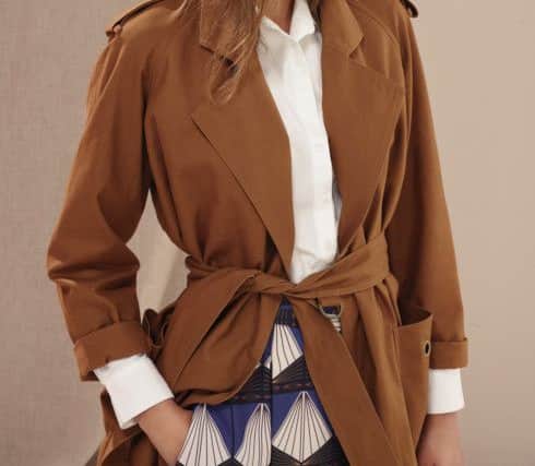 Soft trench coat, coming for spring to Marks & Spencer.